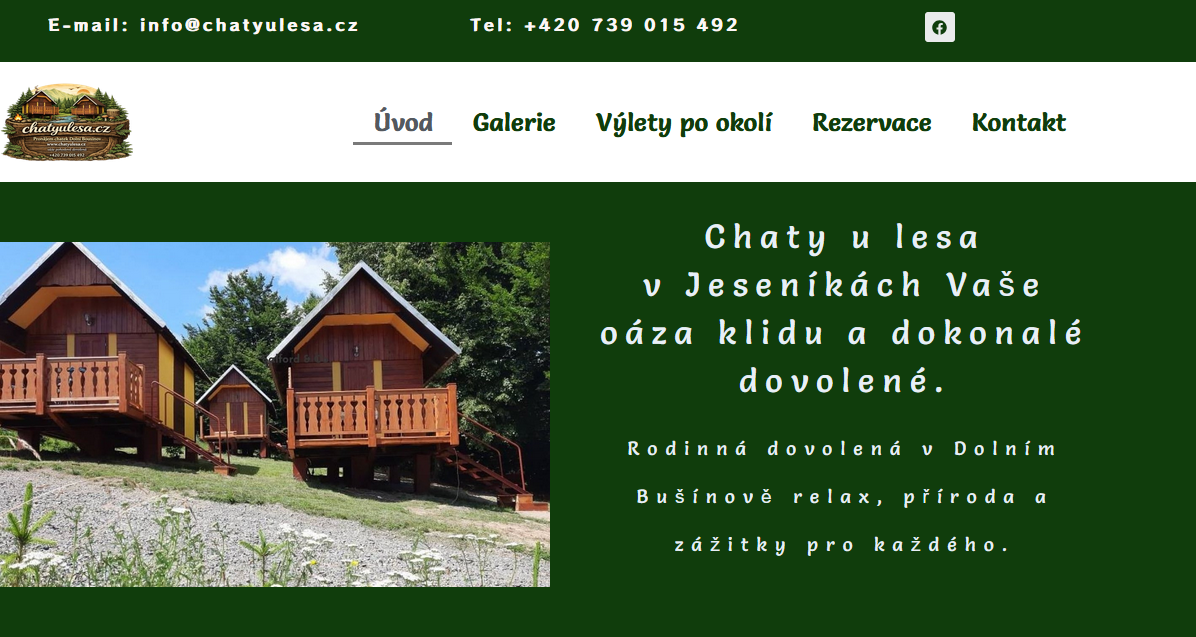 Chaty u lesa